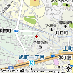 高知県高知市井口町59周辺の地図