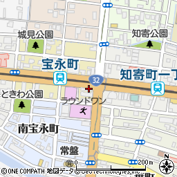 高知県高知市中宝永町11-3周辺の地図