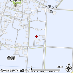 大分県宇佐市金屋1099-4周辺の地図