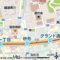 大川法律事務所周辺の地図