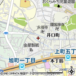 高知県高知市井口町53周辺の地図