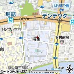 パークダイセイ堺町第３駐車場周辺の地図