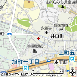 高知県高知市井口町55周辺の地図
