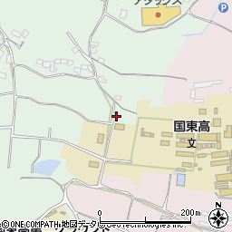 大分県国東市国東町安国寺78-1周辺の地図