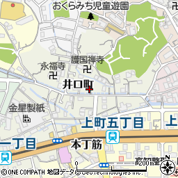 高知県高知市井口町131周辺の地図