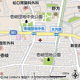 福岡県福岡市西区壱岐団地135周辺の地図