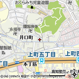 高知県高知市井口町139周辺の地図