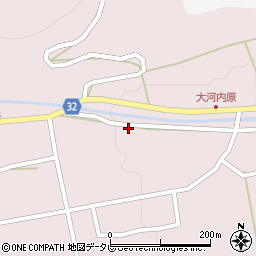 福岡県豊前市大河内1295周辺の地図