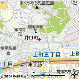 高知県高知市井口町136周辺の地図