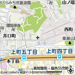 高知県高知市井口町189周辺の地図