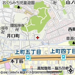 高知県高知市井口町188周辺の地図