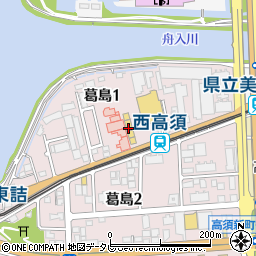 プリテール　高須店周辺の地図