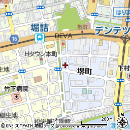 パークダイセイ堺町第１駐車場周辺の地図