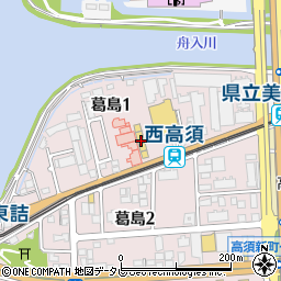 ハウスドゥ　高知・葛島店周辺の地図
