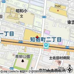 ベスト電器高知本店周辺の地図