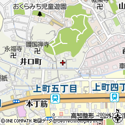 高知県高知市井口町186周辺の地図