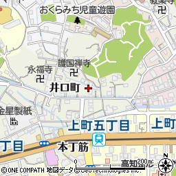高知県高知市井口町137周辺の地図