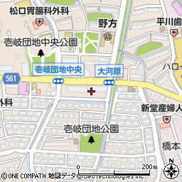 福岡県福岡市西区壱岐団地135-1周辺の地図