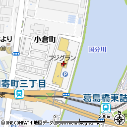 ダイソーフジグラン葛島店周辺の地図