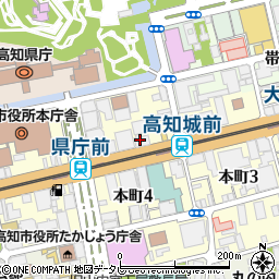 香川証券株式会社　高知支店周辺の地図