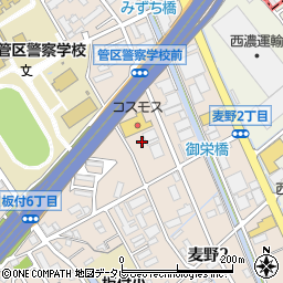 福岡県福岡市博多区板付6丁目11周辺の地図