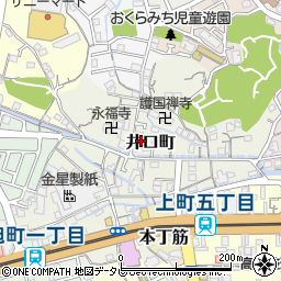 高知県高知市井口町121周辺の地図