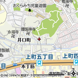 高知県高知市井口町142周辺の地図