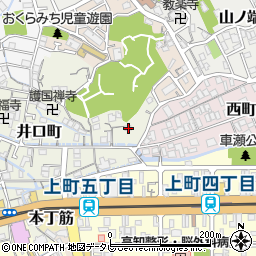 高知県高知市井口町190周辺の地図