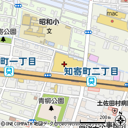 高知銀行ちより街支店周辺の地図