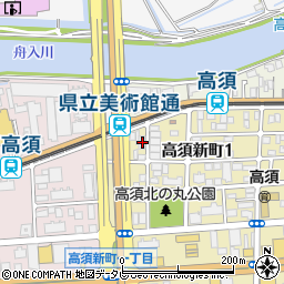 ＬＩＦＥ　ＰＡＲＫ高須新町１丁目駐車場周辺の地図