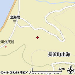 愛媛県大洲市長浜町出海甲1332周辺の地図