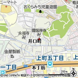 高知県高知市井口町132周辺の地図