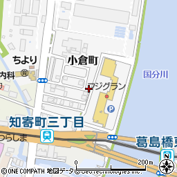 高知県高知市小倉町10-1周辺の地図