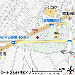 高知県高知市高須東町2-30周辺の地図