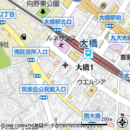 大橋駅前ビル周辺の地図