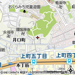 高知県高知市井口町182周辺の地図