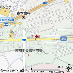 高知県高知市高須東町8-14周辺の地図