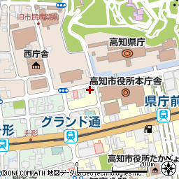 有限会社高知県官報販売所周辺の地図