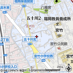 五十川タクシー有限会社周辺の地図