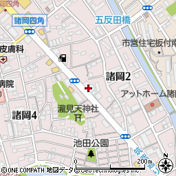 西日本典礼諸岡斎場周辺の地図
