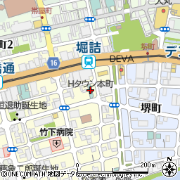 タウン　本町周辺の地図