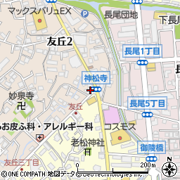 ふきよせ友泉亭周辺の地図
