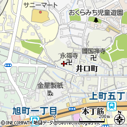 高知県高知市井口町106周辺の地図