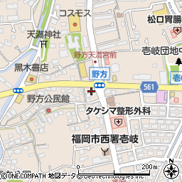 松田店舗周辺の地図