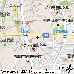 平川利子歯科医院周辺の地図