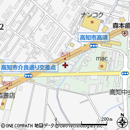 高知県高知市高須東町2-11周辺の地図