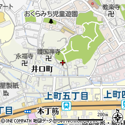 高知県高知市井口町143周辺の地図