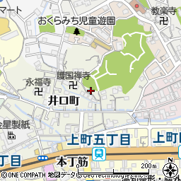 高知県高知市井口町144周辺の地図
