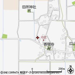 大分県宇佐市上庄1168周辺の地図