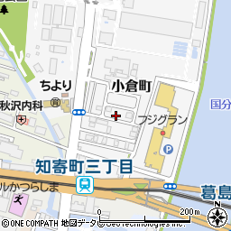 高知県高知市小倉町8-15周辺の地図